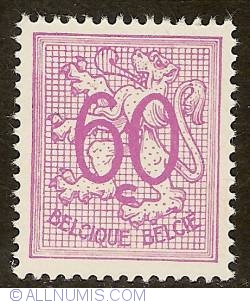 Image #1 of 60 Centimes 1951 - Heraldic Lion
