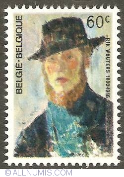 60 Centimes 1966 - Rik Wouters - Autoportret