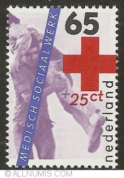 65 + 25 Cent 1983 - Red Cross