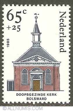 65 + 25 Cent 1985 - Bolsward - Baptist Church