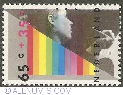 Image #1 of 65 + 35 Cent 1986 - Children's Stamps - Visual Arts and Architecture