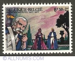 Image #1 of 6,50 + 2 Francs 1977 - Lucien Van Obbergh