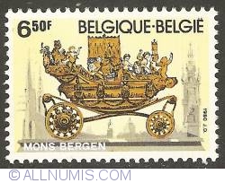 6,50 Francs 1980 - Mons - Car d'Or (Golden Chariot)