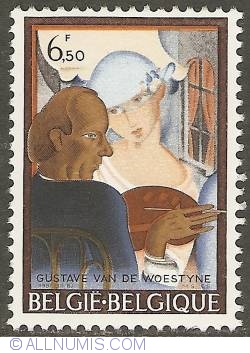 Image #1 of 6,50 Francs 1981 - Gustave Van de Woestijne - The Drinkers of Liqueur
