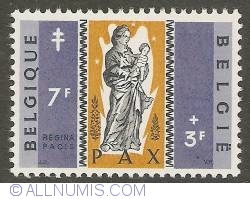 7 + 3 Francs 1959 - Madonna of Peace