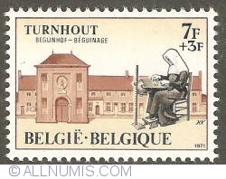 Image #1 of 7 + 3 Francs 1971 - Turnhout - Béguinage
