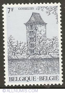 Image #1 of 7 Francs 1982 - Gosselies - Tower