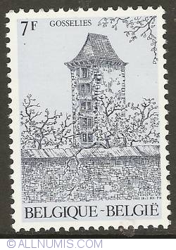 7 Francs 1982 - Gosselies - Tower