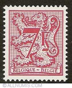 7 Francs 1982 - Heraldic Lion