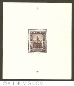 Image #1 of 70 + 30 Centimes 1936 - City Hall of Borgerhout souvenir sheet