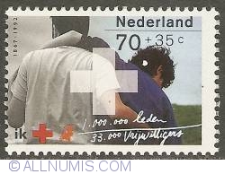 70 + 35 Cent 1992 - Red Cross