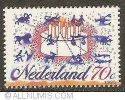 Image #1 of 70 Cents 1995 - Greetings Stamp