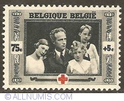 Image #1 of 75 + 5 Centimes 1939 - Royal Family