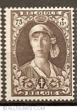 Image #1 of 75+15 Centimes 1931 - Queen Elisabeth