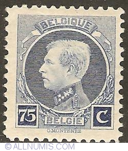 Image #1 of 75 Centimes 1924 (blue)