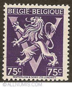 Image #1 of 75 Centimes 1944 - BELGIE-BELGIQUE