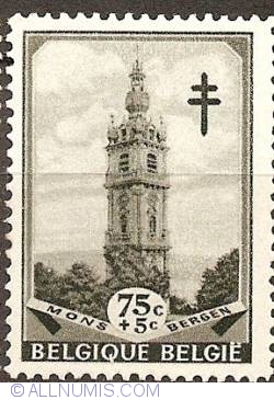 75+5 Centimes 1939 - Belfort of Mons
