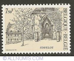7,50 Francs 1982 - Stavelot Abbey