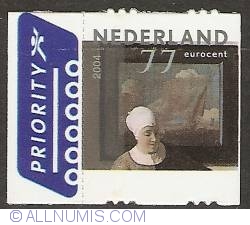Image #1 of 77 Eurocent 2004 - Johannes Vermeer - The Love Letter