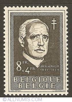Image #1 of 8 + 4 Francs 1955 - Sir Robert Philip