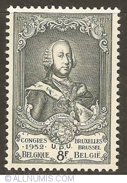 Image #1 of 8 Francs 1952 - Alexander Ferdinand of Thurn and Taxis