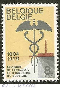 Image #1 of 8 Francs 1979 - Chambre de Commerce Emblem