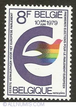 Image #1 of 8 Francs 1979 - European Parliament Emblem
