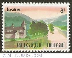 8 Francs 1983 - Hastière - St. Hadelin Abbey Church