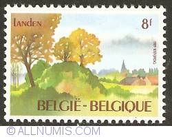 Image #1 of 8 Francs 1983 - Tumulus near Landen