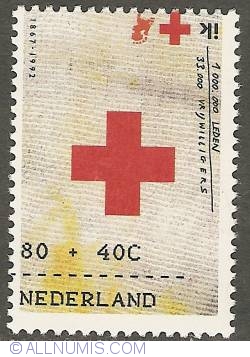 80 + 40 Cent 1992 - Red Cross