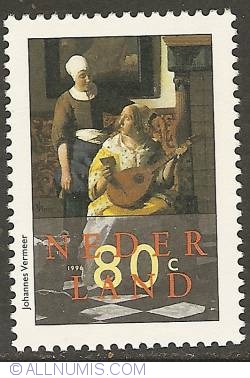 Image #1 of 80 Cent 1996 - Johannes Vermeer - The Love Letter