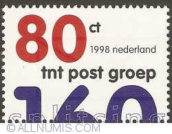 80 Cent 1998 - Split of Post and Telephone Company