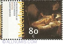 80 Cent 1999 - Dutch Art - Rembrandt van Rijn - Danae
