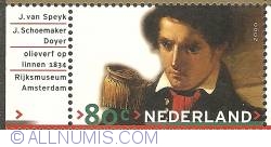 80 Cent 2000 - 200 Years of Rijksmuseum - J. Schoemaker Doyer - J. van Speyk
