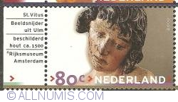 80 Cent 2000 - 200 Years of Rijksmuseum - Unknown Artist from Ulm - St. Vitus