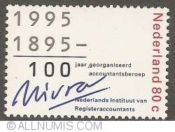 80 Cents 1995 - Centennial of Organised Accountancy
