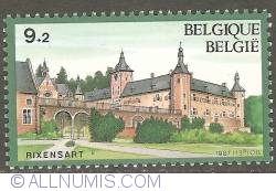 Image #1 of 9 + 2 Francs 1987 - Rixensart Castle