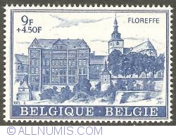 9 + 4,50 Francs 1973 - Floreffe Abbey