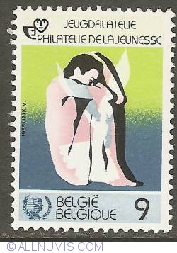 9 Francs 1985 - Youth Philately