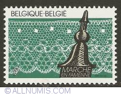 9 Francs 1989 - Lace of Marche-en-Famenne