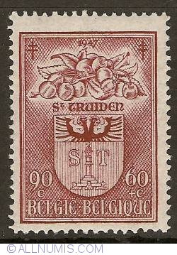 Image #1 of 90 + 60 Centimes 1947 - City of Sint-Truiden