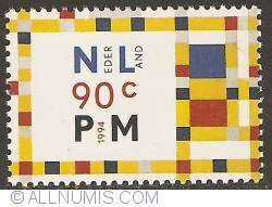 Image #1 of 90 Cent 1994 - Piet Mondriaan