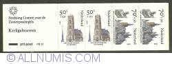 2 x 50 cents + 2 x50 Cent +2 x 70 Cents + 2 x 30 Cents Booklet Summer Stamps 1985 - Churches