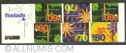 3 x 60 Cents + 30 Cents + 2 x 70 Cents + 35 Cents + 1 x 80 Cents + 40 cents Booklet 1992 - Floriade Den Haag/Zoetermeer