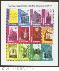 Image #1 of European Heritage Days souvenir sheet 1998
