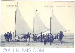 Image #1 of Koksijde-Bad - On the Beach - Sail Cars (Sur la Plage – Les Voituettes a voiles)