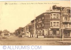 Kosijde-Bad - Sea Avenue and Hotel-Pension de la Providence (L'Avenue de la Mer et Pension Hôtel de de la Providence)