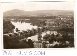 Image #1 of Metz - La Moselle, Le Pont des Morts et le Mont St-Quentin (1934)