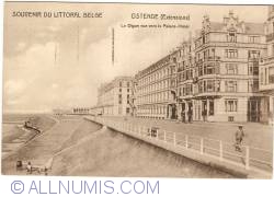 Image #1 of Ostend - Digul văzut spre Hotel Palace (La Digue vue vers le Palace-Hotel)