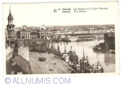 Ostend - Docurile (Les Bassins et la Gare Maritime)